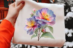 Watercolor Wildflower Spring Flower Clipart Product Image 2