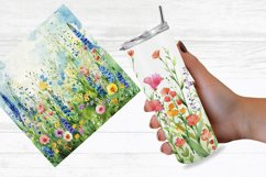 Watercolor Wildflower Digital Paper Bundle Product Image 5