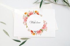 Watercolor Wildflowers Frames Png