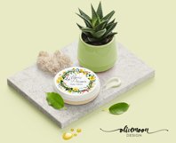 watercolor wildflowers wreath