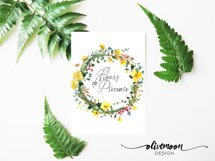 spring floral wreath