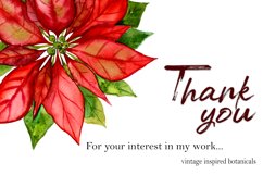 Watercolor Winter Forest Clipart Product Image 4