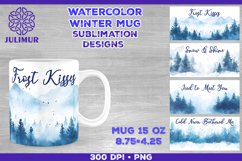 Cozy Winter Quote Mug Sublimation Design Product Image 1