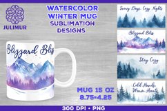 Cozy Winter Quote Mug Sublimation Design Product Image 1