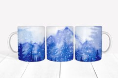 Winter Background Mug Sublimation Bundle Product Image 5