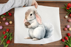 Watercolor Winter Woodland Animals Clipart Product Image 3