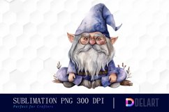 Wizard Gnome Illustration Clipart Product Image 1