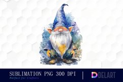 Wizard Gnome Sublimation PNG Clipart Product Image 1