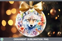 GorgeousWatercolor Ornament design.