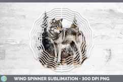 GorgeousWatercolor Wind Spinner design.