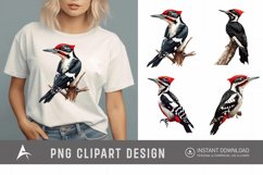 Watercolor Woodpecker Clipart Product Image 1