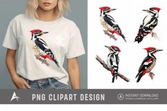 Watercolor Woodpecker Clipart Product Image 1