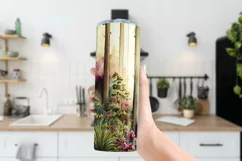 Escape and Get Lost Nature Tumbler, Sublimation 20oz Tumbler Product Image 3
