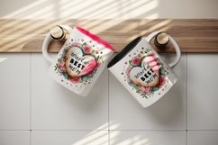 World&#039;s Best Mom - flowers mug, cup wrap sublimation design Product Image 5