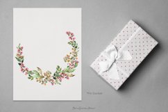 Wreaths Spring Watercolor Clipart |Watercolor Flowers PNG Product Image 7