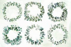 Wreath Eucalyptus Leaves Sublimation Product Image 3