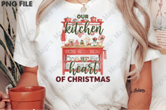 Watercolor Xmas Kitchen Sublimation Product Image 2