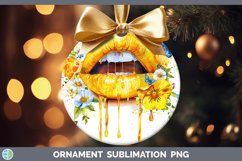 GorgeousWatercolor Ornament design.