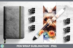GorgeousWatercolor Pen Wrap design.