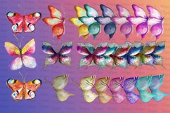 Watercolor Hand Painted Butterflies Product Image 8