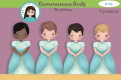 First Communion Girls short hair Product Image 1