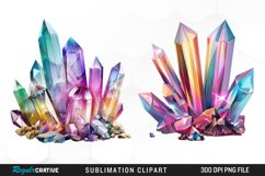 Watercolor Crystal Sublimation PNG Clipart Product Image 1