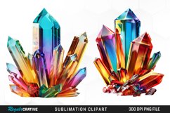 Watercolor Crystal Sublimation PNG Clipart Product Image 1