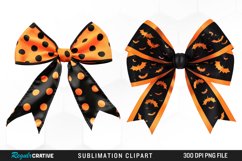 Halloween Bow PNG Set Clipart Product Image 1