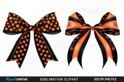 Halloween Bow Set Clipart Product Image 1