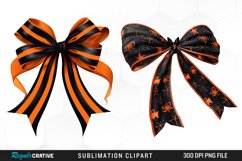Halloween Bow PNG Set Clipart Product Image 1