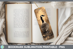 GorgeousWaterfowl Sunset Bookmark design.
