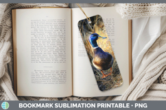 GorgeousWaterfowl Sunset Bookmark design.