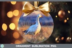 GorgeousWaterfowl Sunset Ornament design.