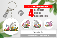 Keychain Spring Watering Can Product Image 1