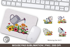 Mouse Pad Spring Watering Can Product Image 1