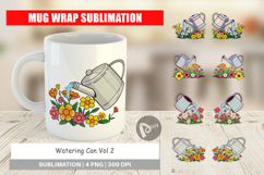 Mug Wrap Spring Watering Can Product Image 1