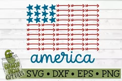 America Stars & Arrows Flag 1 Patriotic SVG Product Image 2