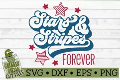 Stars and Stripes Forever Patriotic SVG File Product Image 2