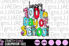 100th Day of School PNG Graphic| 100th Day Sublimation Product Image 2