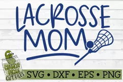 Lacrosse Mom SVG File Product Image 2