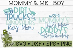 Mommy & Me Boy SVG Files Product Image 2