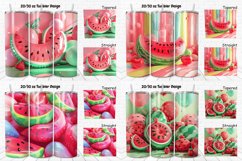 3D Watermelon Inflated Tumbler Bundle Product Image 3