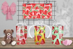 Sippy tumbler sublimation | Watermelon tumbler Product Image 1
