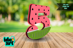 Layered Watermelon Numbers Product Image 2