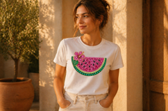 Watermelon Rhinestone Summer Design Product Image 4