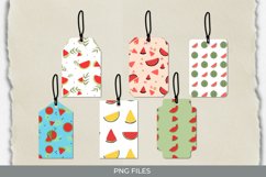 Watermelon Seamless Pattern Tags Product Image 1