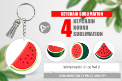 Keychain Watermelon Product Image 1
