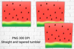 Watermelon tumbler design | Summer tumbler design Product Image 2