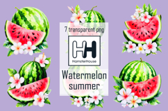Watermelon summer, 7 transparent png Product Image 1