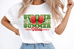 Watermelon Summer Vibes PNG Product Image 1